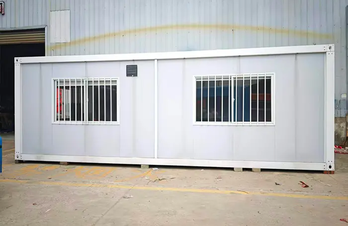 Контейнерный дом в разобранном виде